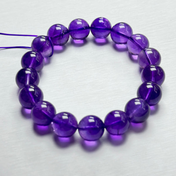 Brazilian amethyst high-crystal clarity