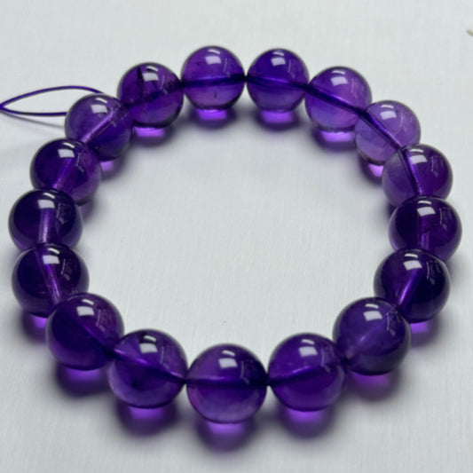 Brazilian amethyst high-crystal clarity