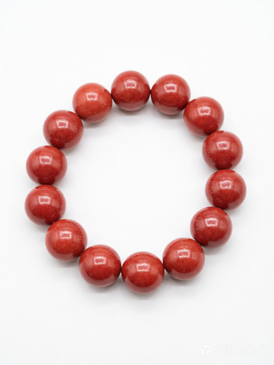 Natural Cinnabar Bracelet